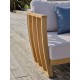 Salon bas de jardin BOGOTA 5 places en bois d'acacia - WOOD