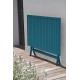 Table de jardin pliante MARIUS (140x80 cm) en aluminium - BLEU CANARD