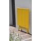 Guéridon de jardin pliant MARIUS (70x70 cm) en aluminium - MOUTARDE