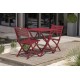 Chaise de jardin pliante MARIUS en aluminium - CARMIN