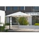 Parasol déporté SEVILLA (4x3 m) en aluminium gris anthracite et polyester - GRIS