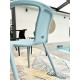 Lot composé de 2 fauteuils de jardin DIEGO-FT-AZUR empilables