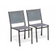 Lot composé de 2 chaises de jardin TOLEDE-CH empilables