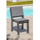 Lot composé de 2 chaises de jardin TOLEDE-CH empilables