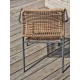 Lot composé de 2 fauteuils de jardin empilables MARCEAU-FT-ANTH