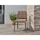 Lot composé de 2 fauteuils de jardin empilables MARCEAU-FT-ANTH