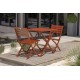 Lot composé de 2 chaises pliantes MARIUS-CP-TERRA