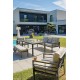 Ensemble repas de jardin CAYENNE 7 places en aluminium - GRIS ANTHRACITE