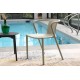 Lot composé de 2 fauteuils de jardin DIEGO-FT-SABLE empilables