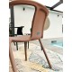 Fauteuil de jardin empilable DIEGO en polypropylène - TERRACOTTA