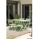 Lot composé de 2 chaises de jardin pliantes MARIUS-CP-LAGUNE