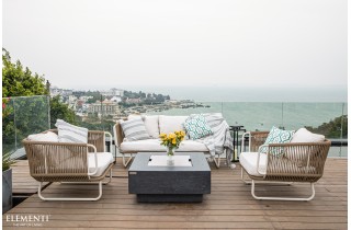 SET BRASERO TOUTES OPTIONS MANHATTAN GRIS FONCÉ