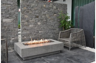 Set Brasero toutes options Hampton gris clair