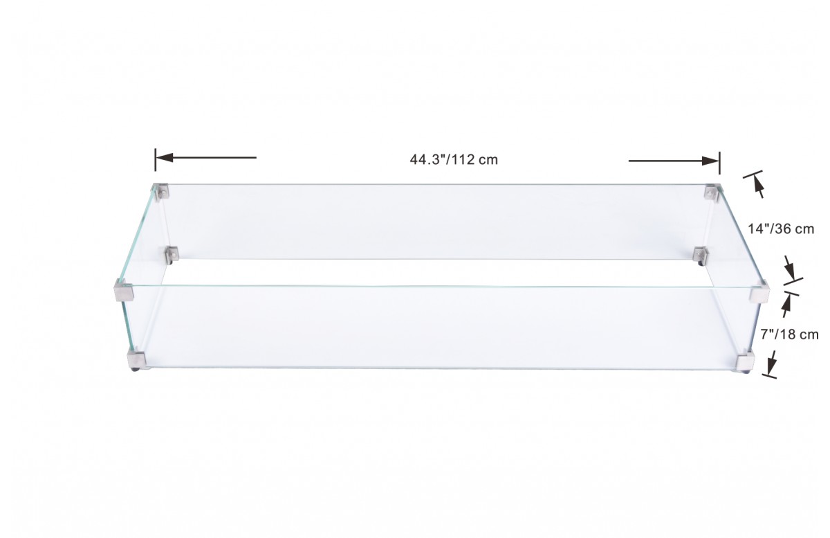 Ecran de Protection Rectangle Hampton