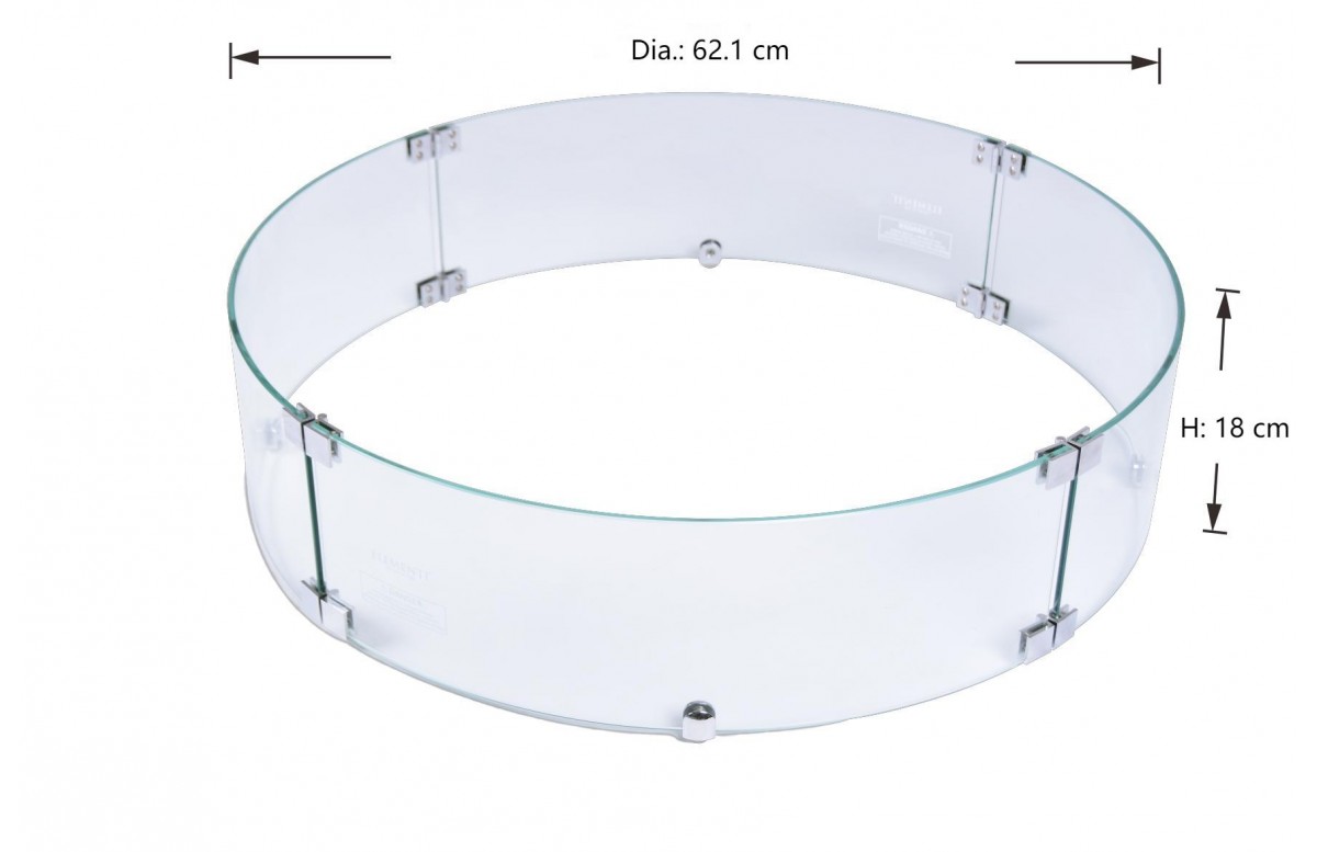  Ecran de Protection Rond Metropolis / Lafite Barrel 