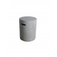 Coffre de Bouteille rond gris Lisse Lunar Bowl 