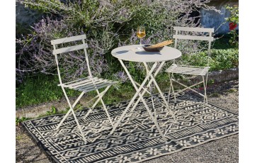 Guéridon table de jardin Cuba ronde 