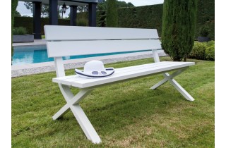 Banc Crossway avec Dossier