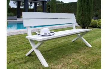 Banc Crossway avec Dossier