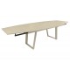 Table de jardin extensible ovale en céramique
