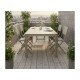 Table Alma 140/180 cm, plateau céramique