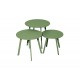 Table basse Massaï ronde 40 cm