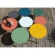 Table basse Massaï ronde 40 cm