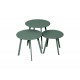 Table basse Massaï ronde 45 cm