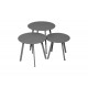 Table basse Massaï ronde 45 cm