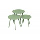 Table basse Massaï ronde 45 cm