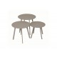 Table basse Massaï ronde 45 cm
