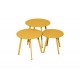 Table basse Massaï ronde 50 cm