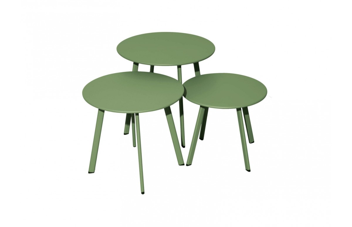 Table basse Massaï ronde 60cm