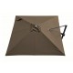 Toile pour parasol déporté 3 x 3 m orientable