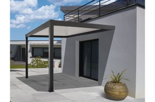 ZEPHIR Adossée 3x4 Motor Gris-Blanc