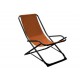 Chaise de jardin pliante pendulaire chilienne
