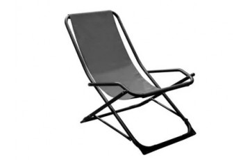 Chaise de jardin pliante pendulaire chilienne