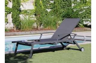 Bain de soleil Florence avec accoudoirs