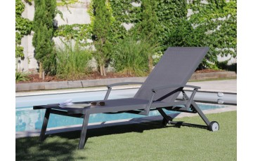Bain de soleil Florence avec accoudoirs