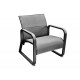 Fauteuil Quenza matelassé