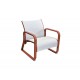 Fauteuil Quenza matelassé