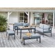 Set de jardin d'angle Royan IV