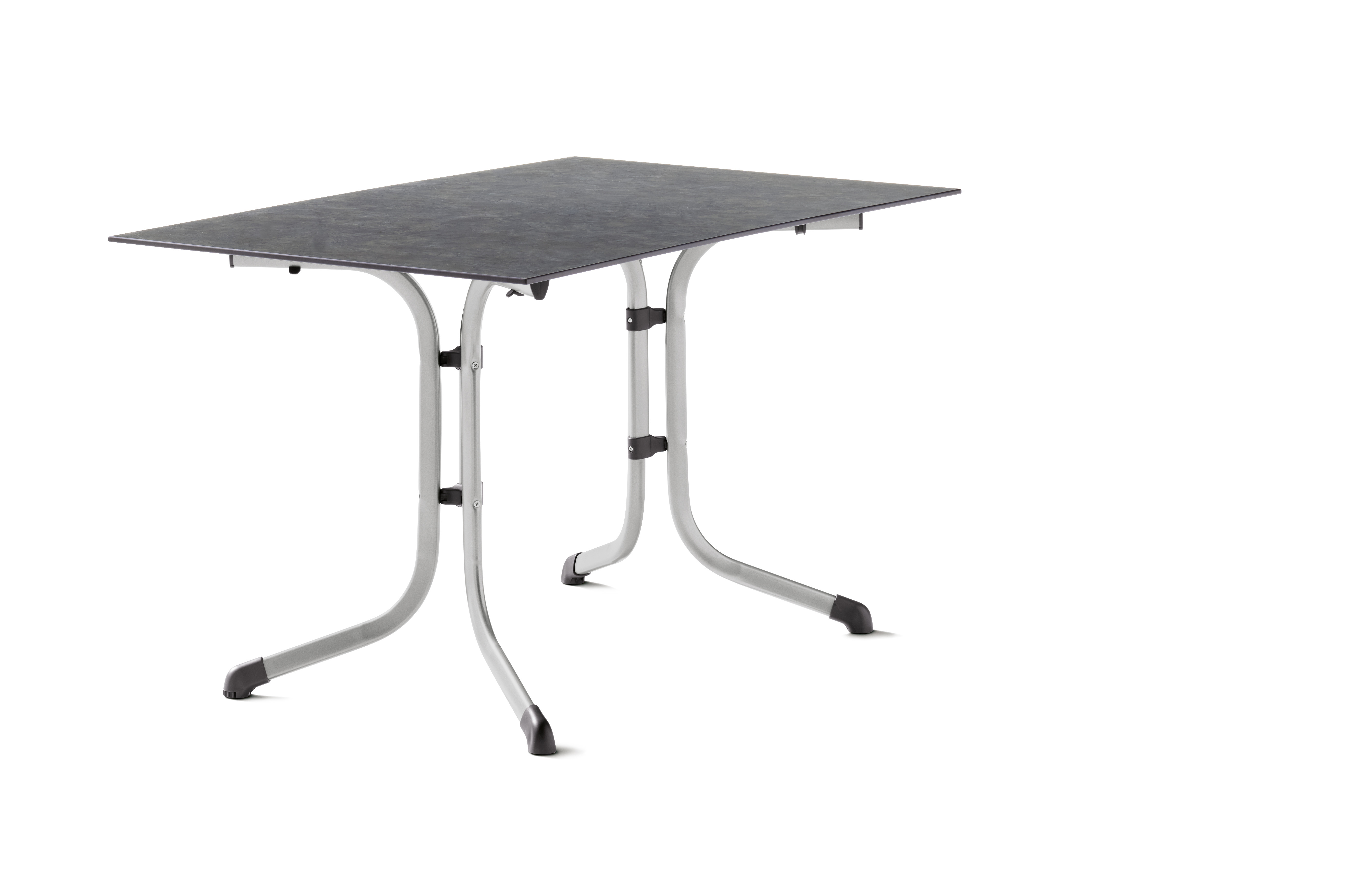Sans Marque - Table pliante - 120 cm - 4 personnes - Revetement en