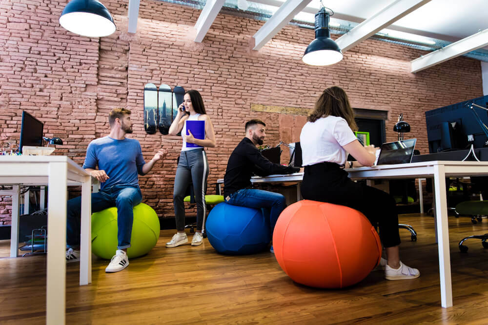 Nos sitting ball pour bureau